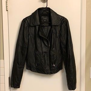 Guess Women’s Black Faux Leather Jacket